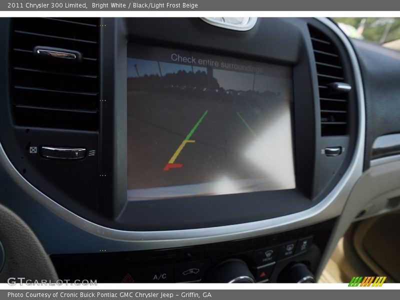 Bright White / Black/Light Frost Beige 2011 Chrysler 300 Limited
