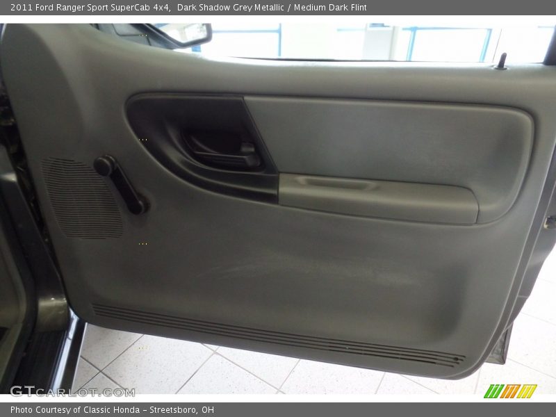 Dark Shadow Grey Metallic / Medium Dark Flint 2011 Ford Ranger Sport SuperCab 4x4
