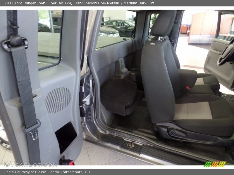 Dark Shadow Grey Metallic / Medium Dark Flint 2011 Ford Ranger Sport SuperCab 4x4