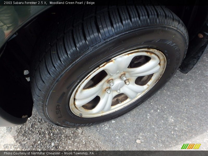 Woodland Green Pearl / Beige 2003 Subaru Forester 2.5 X