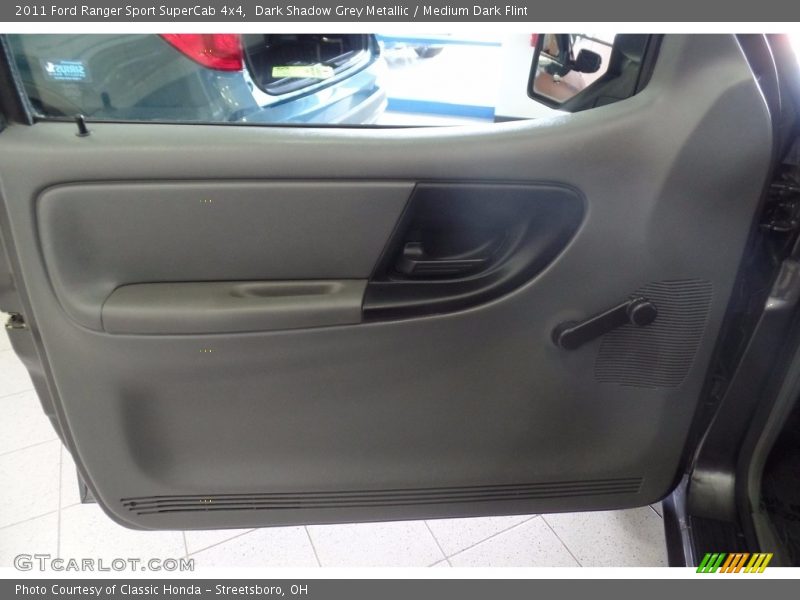 Dark Shadow Grey Metallic / Medium Dark Flint 2011 Ford Ranger Sport SuperCab 4x4