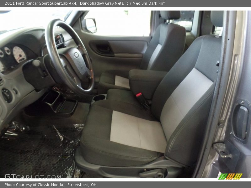 Dark Shadow Grey Metallic / Medium Dark Flint 2011 Ford Ranger Sport SuperCab 4x4