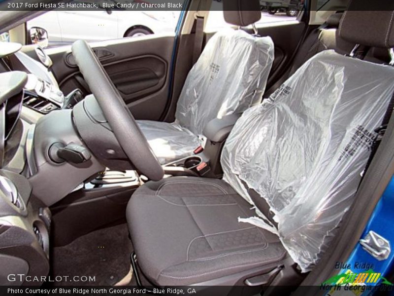 Blue Candy / Charcoal Black 2017 Ford Fiesta SE Hatchback