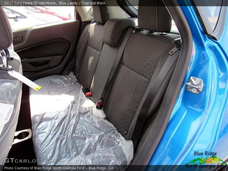 Blue Candy / Charcoal Black 2017 Ford Fiesta SE Hatchback