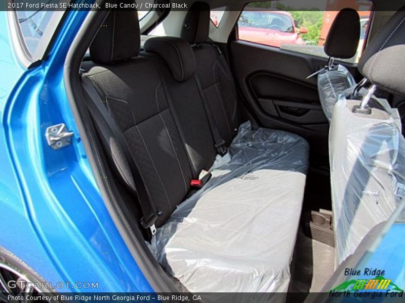 Blue Candy / Charcoal Black 2017 Ford Fiesta SE Hatchback