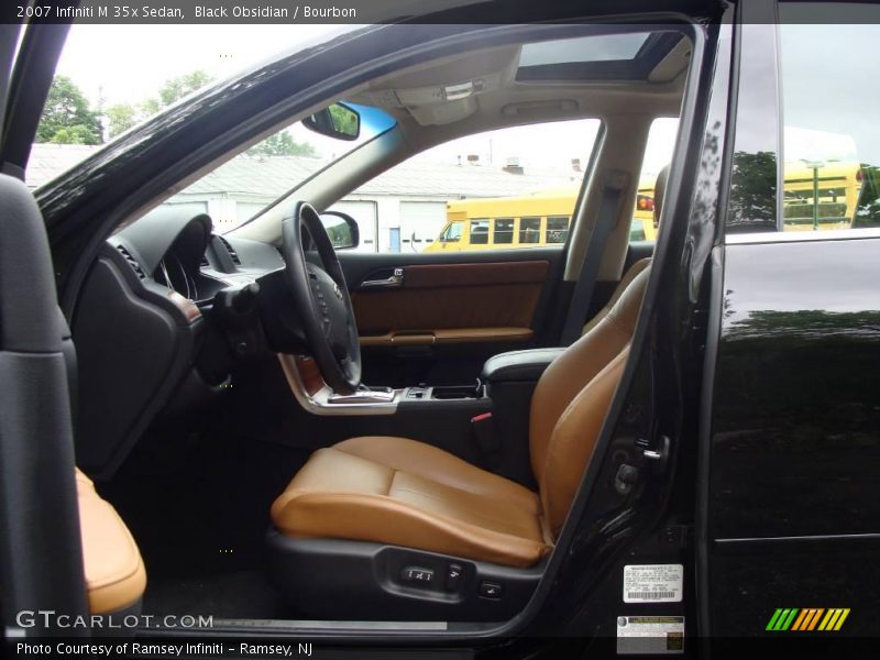 Black Obsidian / Bourbon 2007 Infiniti M 35x Sedan
