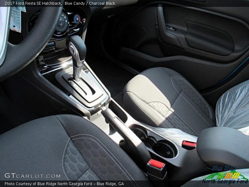 Blue Candy / Charcoal Black 2017 Ford Fiesta SE Hatchback