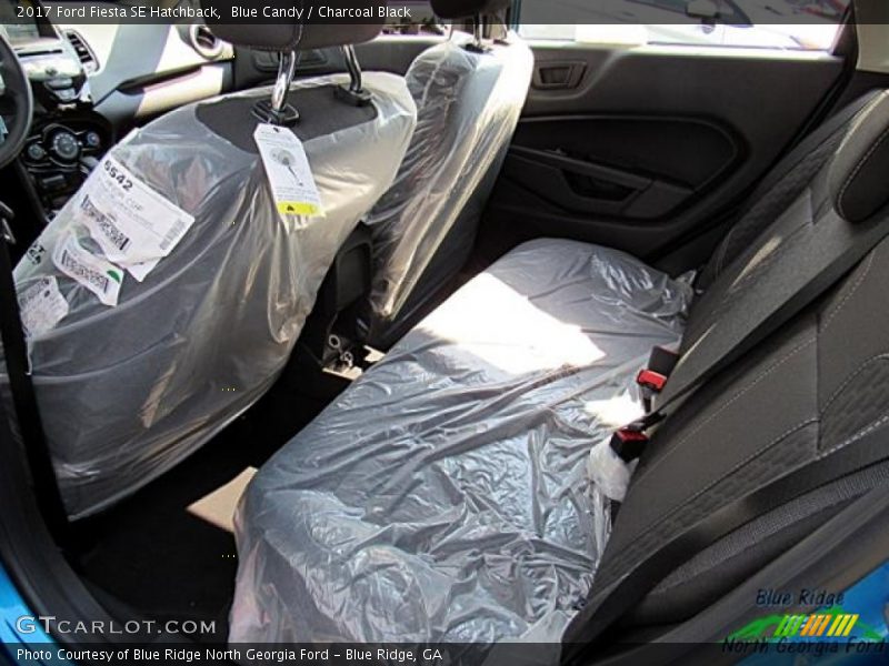 Blue Candy / Charcoal Black 2017 Ford Fiesta SE Hatchback