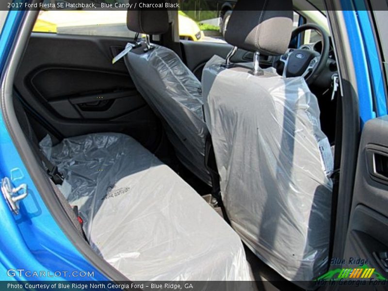 Blue Candy / Charcoal Black 2017 Ford Fiesta SE Hatchback