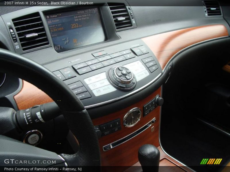 Black Obsidian / Bourbon 2007 Infiniti M 35x Sedan