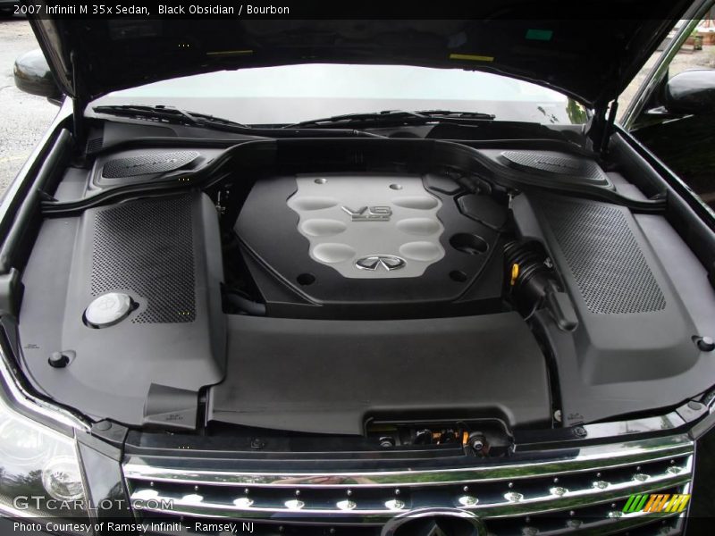 Black Obsidian / Bourbon 2007 Infiniti M 35x Sedan
