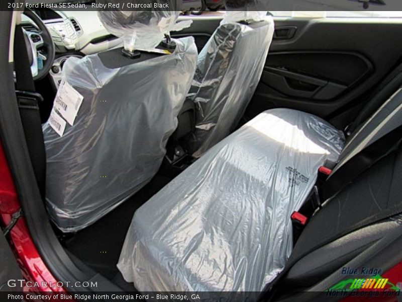 Ruby Red / Charcoal Black 2017 Ford Fiesta SE Sedan