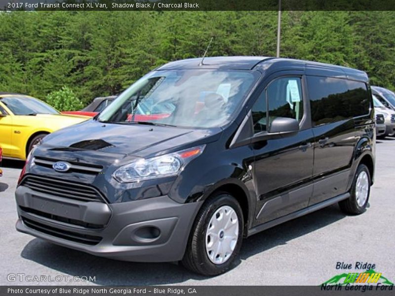 Shadow Black / Charcoal Black 2017 Ford Transit Connect XL Van