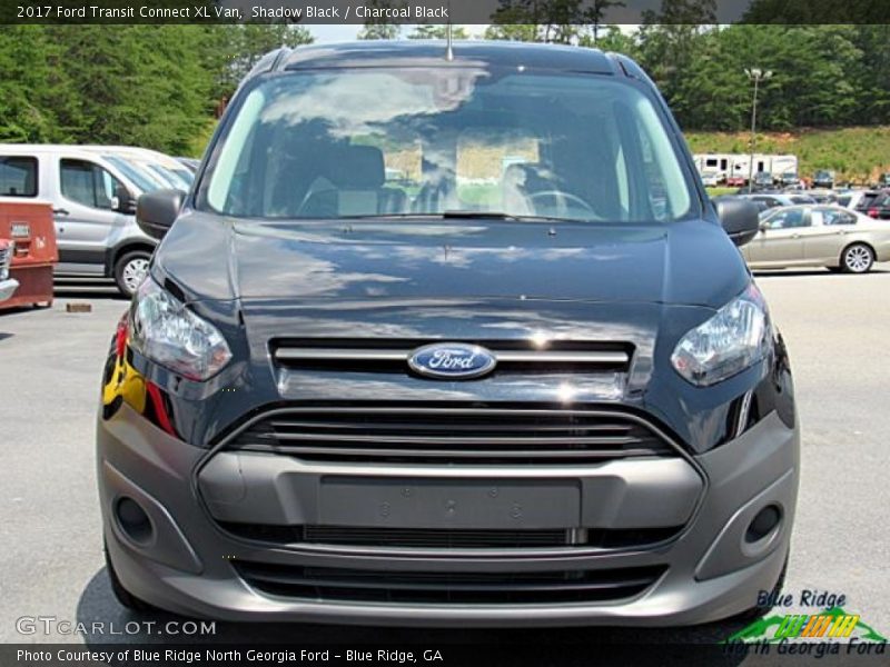 Shadow Black / Charcoal Black 2017 Ford Transit Connect XL Van