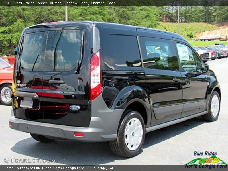 Shadow Black / Charcoal Black 2017 Ford Transit Connect XL Van