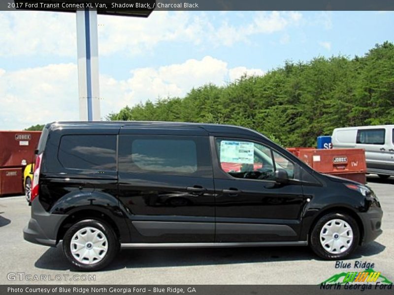 Shadow Black / Charcoal Black 2017 Ford Transit Connect XL Van