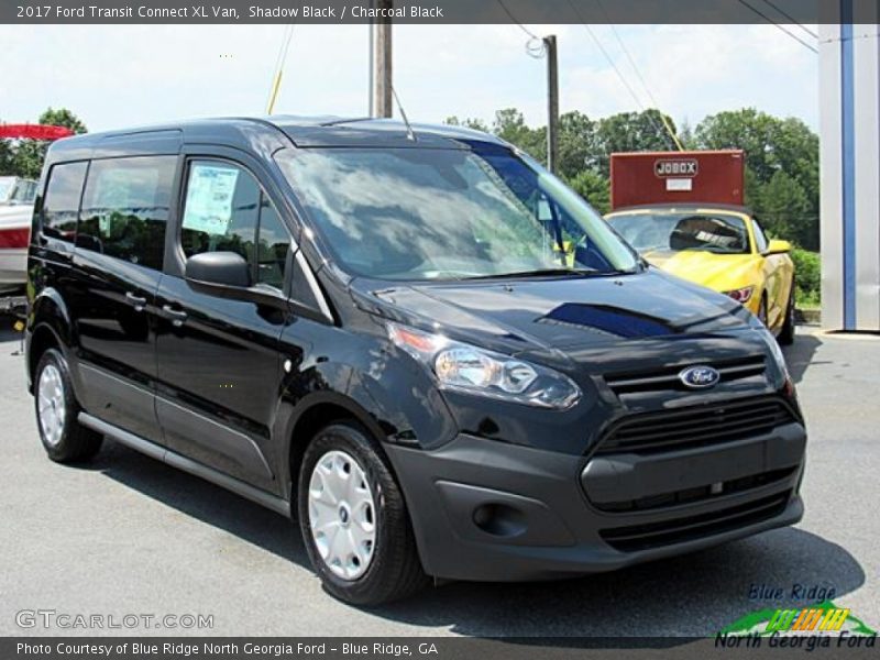 Shadow Black / Charcoal Black 2017 Ford Transit Connect XL Van