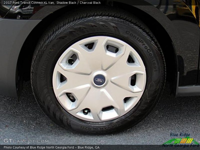 Shadow Black / Charcoal Black 2017 Ford Transit Connect XL Van