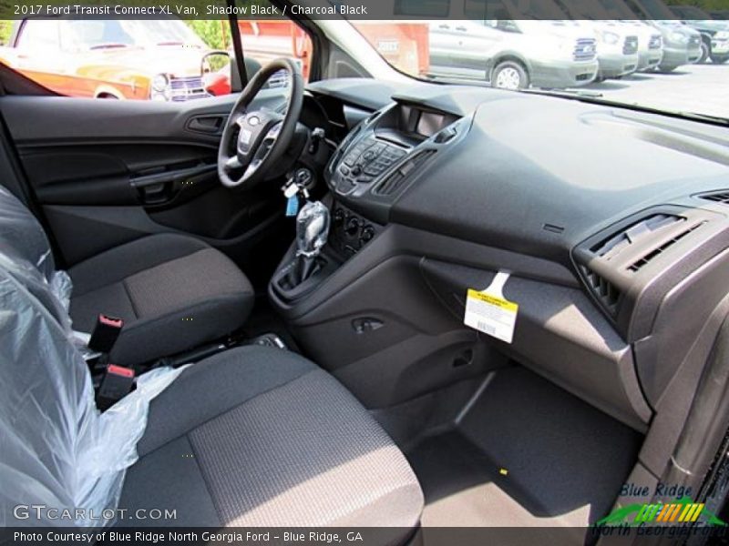 Shadow Black / Charcoal Black 2017 Ford Transit Connect XL Van