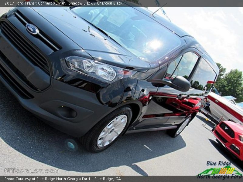 Shadow Black / Charcoal Black 2017 Ford Transit Connect XL Van