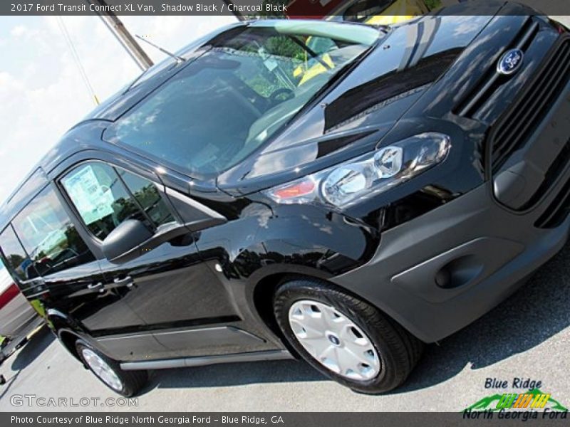 Shadow Black / Charcoal Black 2017 Ford Transit Connect XL Van