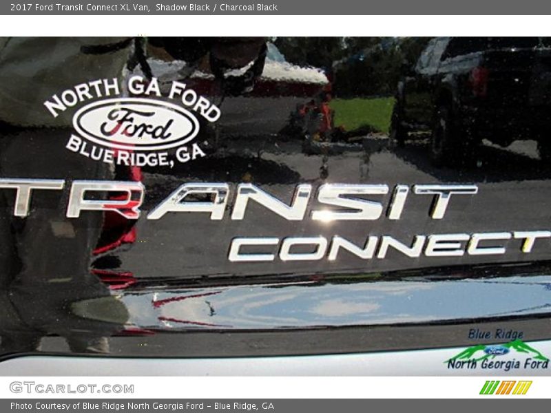 Shadow Black / Charcoal Black 2017 Ford Transit Connect XL Van