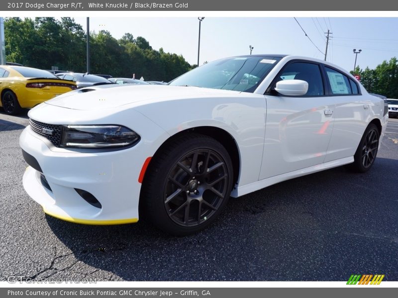 White Knuckle / Black/Brazen Gold 2017 Dodge Charger R/T