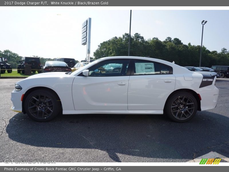 White Knuckle / Black/Brazen Gold 2017 Dodge Charger R/T