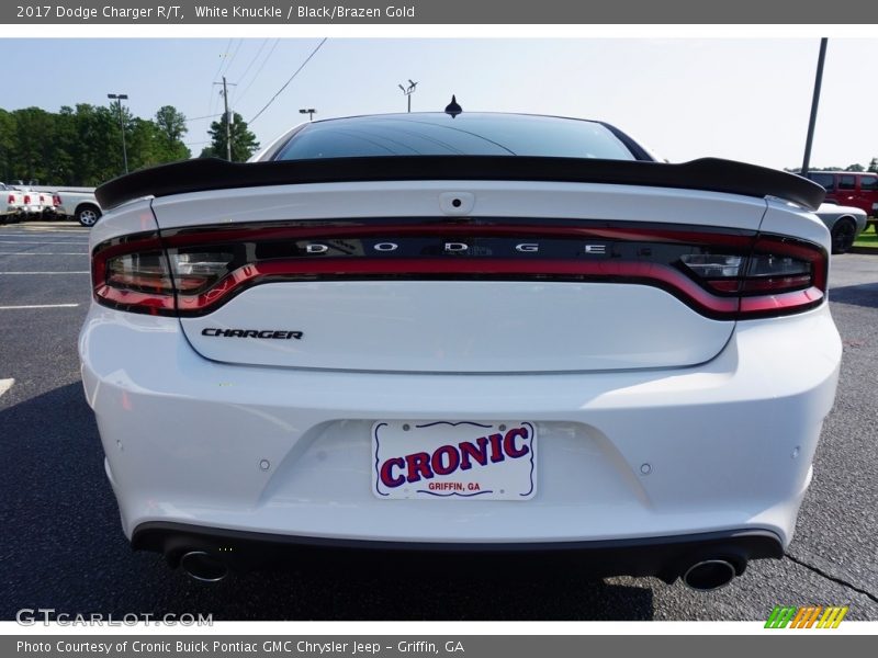 White Knuckle / Black/Brazen Gold 2017 Dodge Charger R/T
