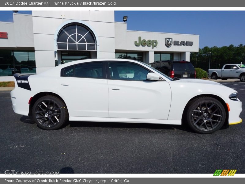 White Knuckle / Black/Brazen Gold 2017 Dodge Charger R/T