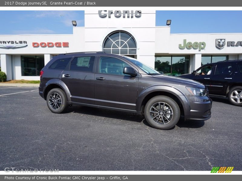 Granite Pearl-Coat / Black 2017 Dodge Journey SE