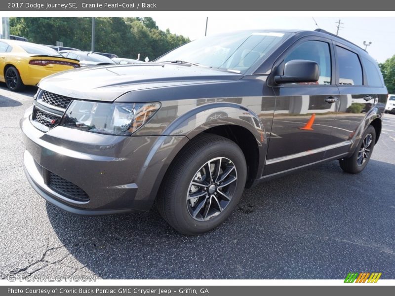 Granite Pearl-Coat / Black 2017 Dodge Journey SE
