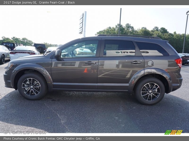 Granite Pearl-Coat / Black 2017 Dodge Journey SE
