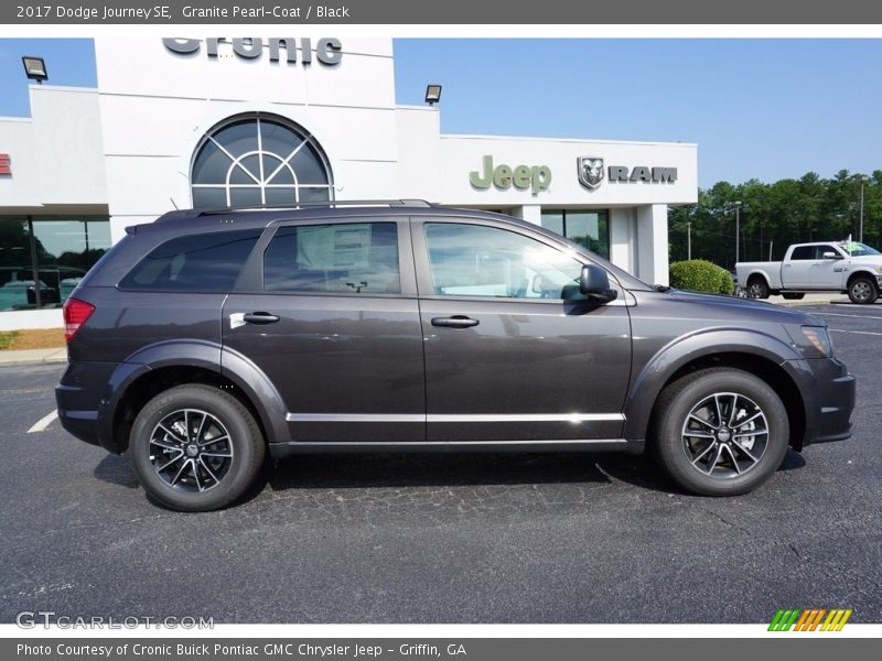Granite Pearl-Coat / Black 2017 Dodge Journey SE