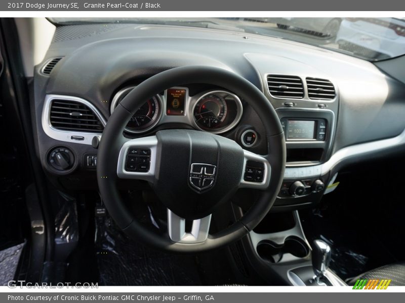 Granite Pearl-Coat / Black 2017 Dodge Journey SE