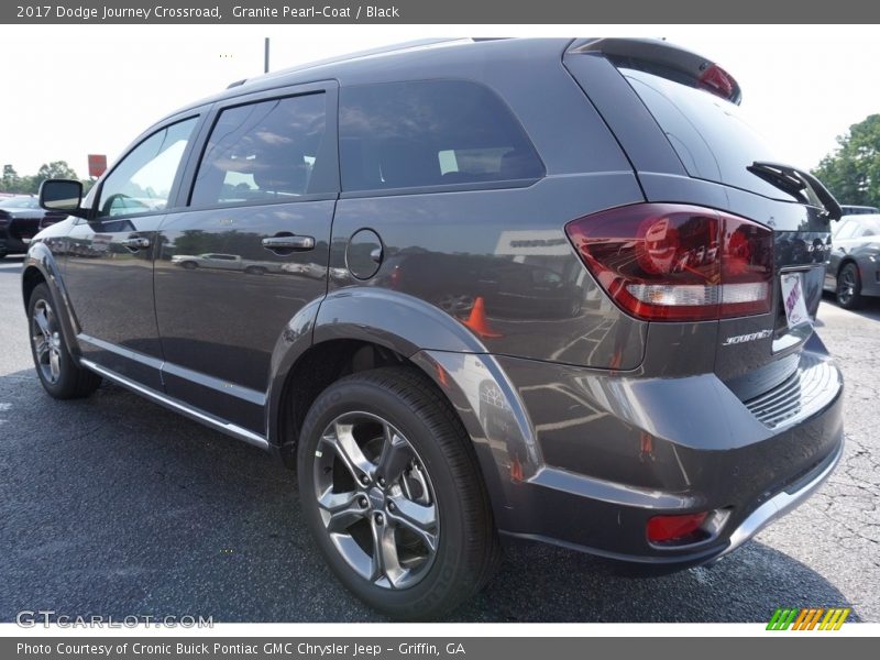 Granite Pearl-Coat / Black 2017 Dodge Journey Crossroad