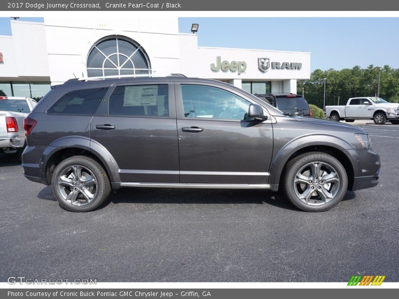 Granite Pearl-Coat / Black 2017 Dodge Journey Crossroad
