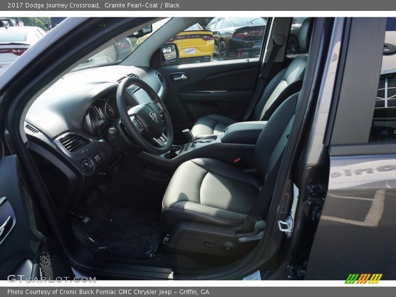 Granite Pearl-Coat / Black 2017 Dodge Journey Crossroad