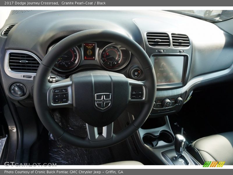Granite Pearl-Coat / Black 2017 Dodge Journey Crossroad