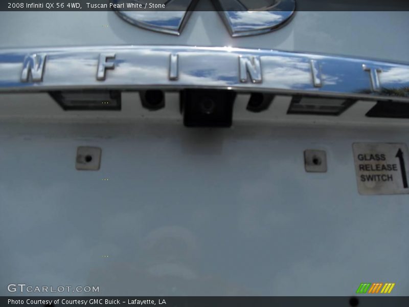 Tuscan Pearl White / Stone 2008 Infiniti QX 56 4WD