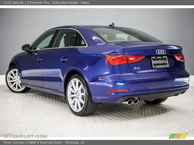 Scuba Blue Metallic / Black 2015 Audi A3 1.8 Premium Plus