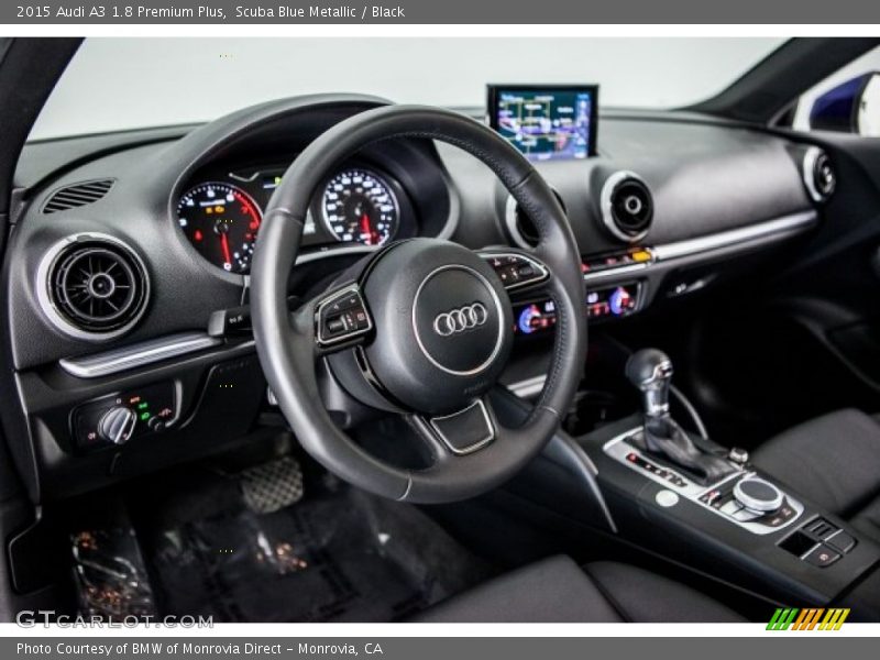 Scuba Blue Metallic / Black 2015 Audi A3 1.8 Premium Plus
