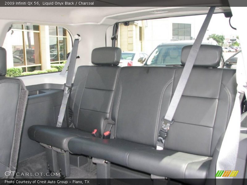 Liquid Onyx Black / Charcoal 2009 Infiniti QX 56