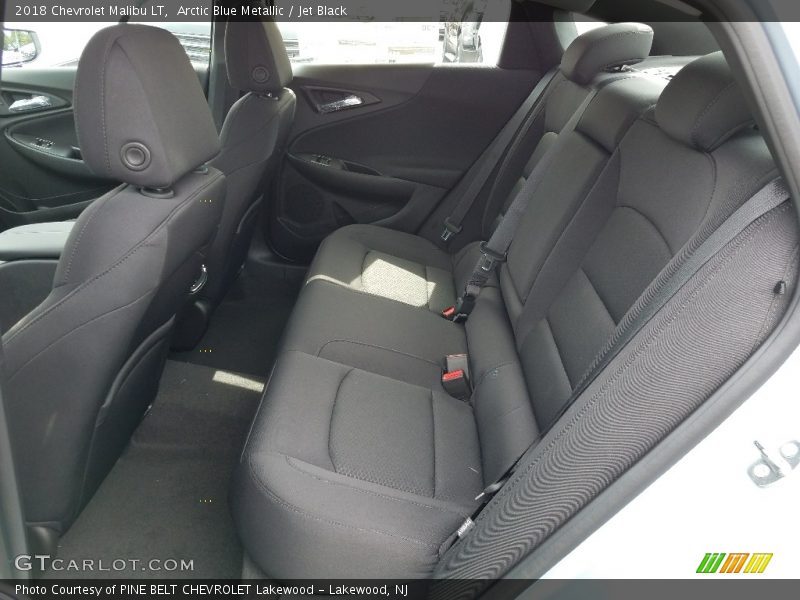 Arctic Blue Metallic / Jet Black 2018 Chevrolet Malibu LT