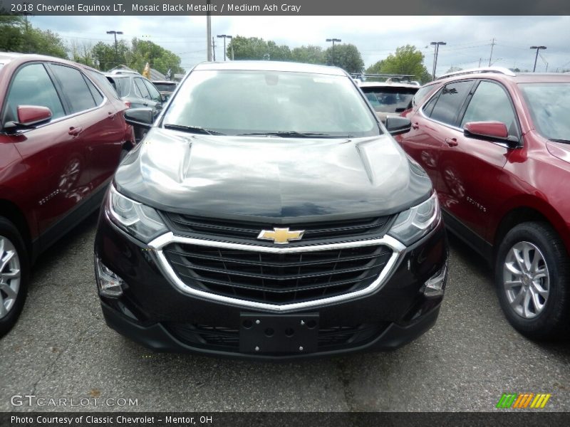 Mosaic Black Metallic / Medium Ash Gray 2018 Chevrolet Equinox LT