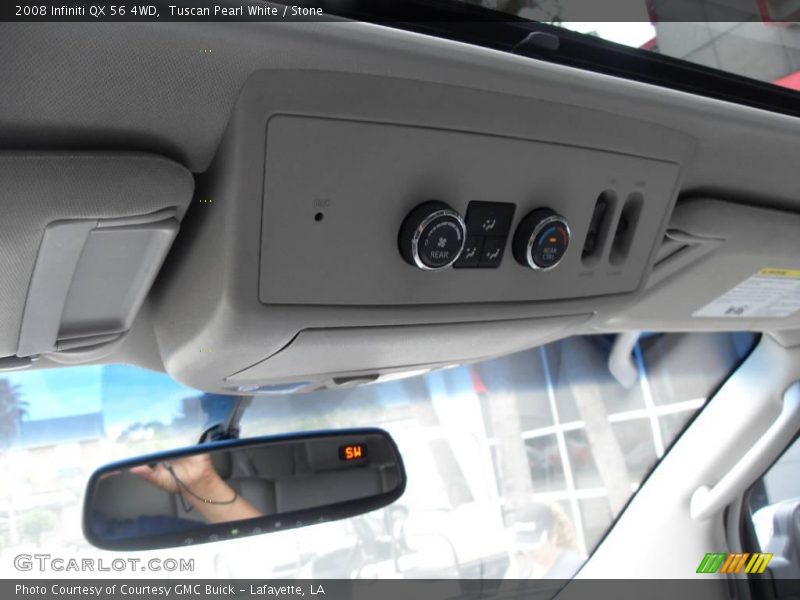 Tuscan Pearl White / Stone 2008 Infiniti QX 56 4WD