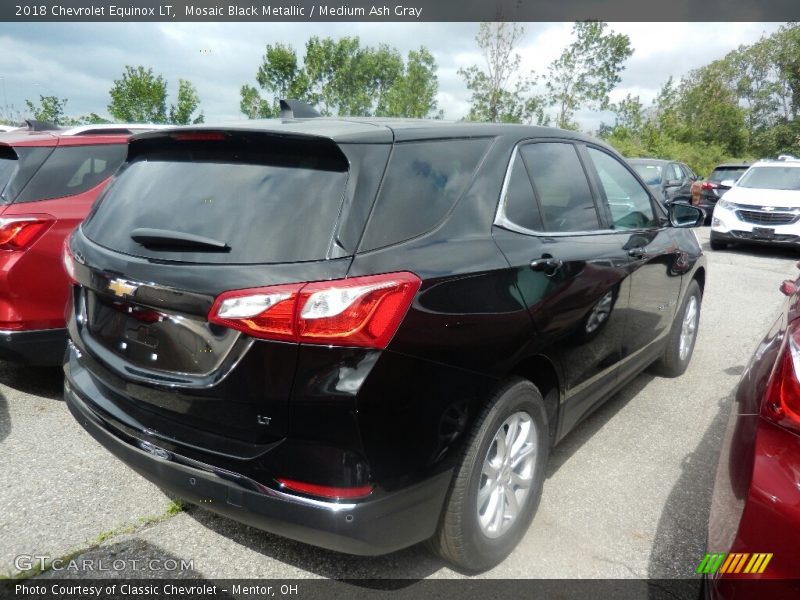 Mosaic Black Metallic / Medium Ash Gray 2018 Chevrolet Equinox LT