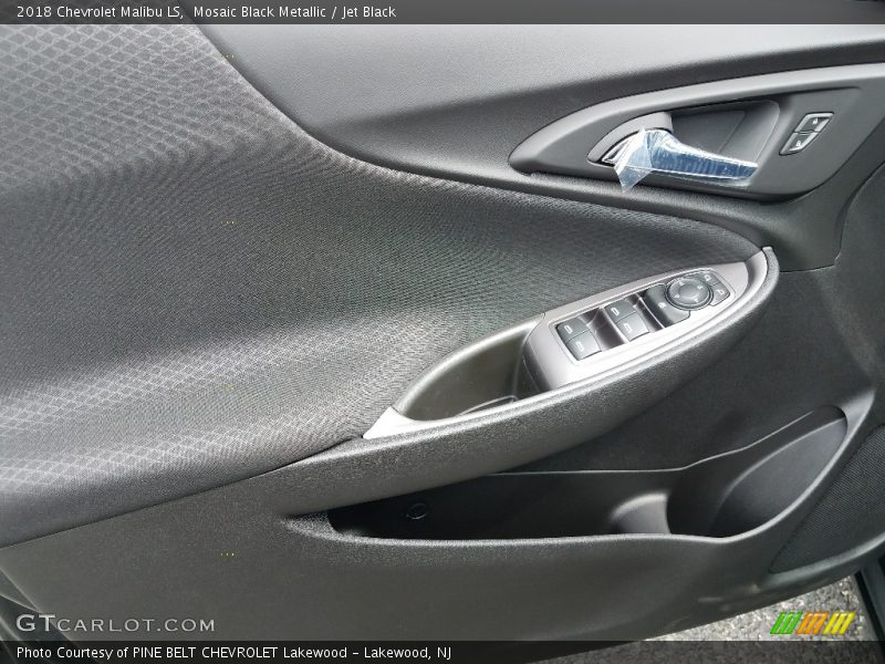 Mosaic Black Metallic / Jet Black 2018 Chevrolet Malibu LS
