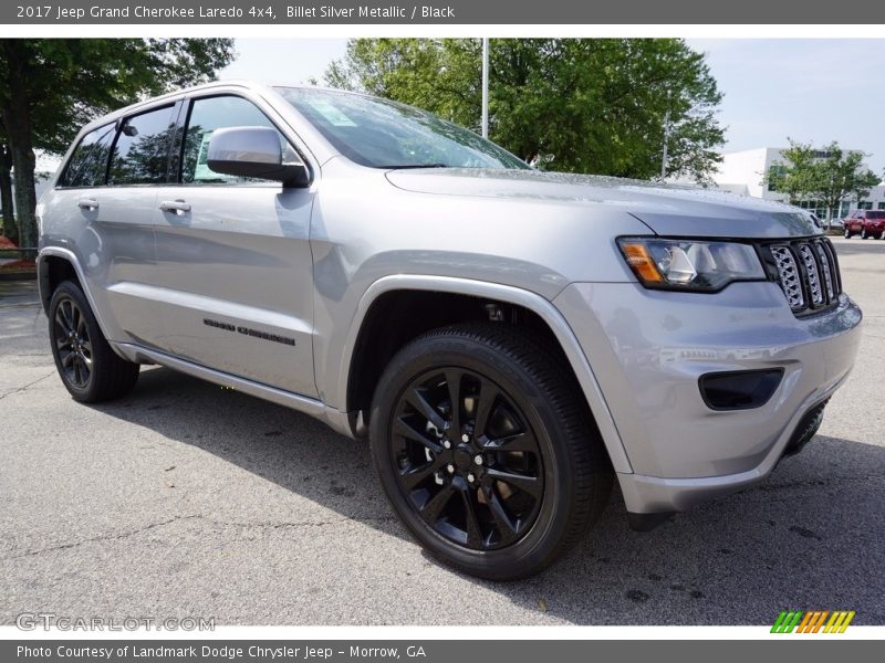 Billet Silver Metallic / Black 2017 Jeep Grand Cherokee Laredo 4x4