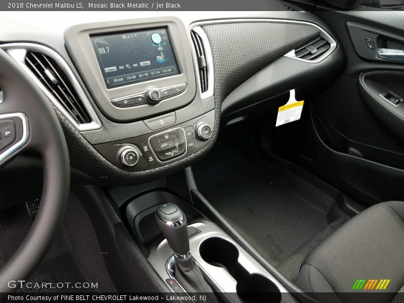 Mosaic Black Metallic / Jet Black 2018 Chevrolet Malibu LS